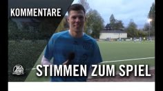 Die Stimmen zum Spiel | FC Altenbochum – CSV SF Linden (12.Spieltag, Bezirksliga, Staffel 10)