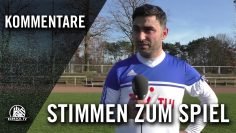 Die Stimmen zum Spiel (FC Bergedorf 85 – VfL Lohbrügge , Landesliga Hansa) | ELBKICK.TV