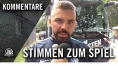 Die Stimmen zum Spiel | FC Brünninghausen – VfL Bochum 1848 (Testspiel)