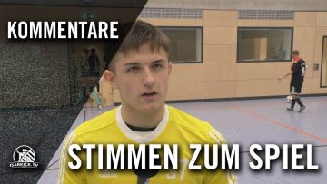 Die Stimmen zum Spiel | FC Deisenhofen – GO Rhein-Main Futsal (9. Spieltag, Futsal Regionalliga)