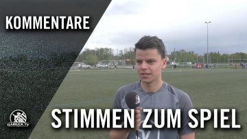 Die Stimmen zum Spiel | FC Deisenhofen III – TSV Brunnthal II (21. Spieltag, A-Klasse 4)