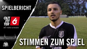 Die Stimmen zum Spiel | FC Eddersheim – SpVgg. Neu-Isenburg | Präsentiert von OUTFITTER