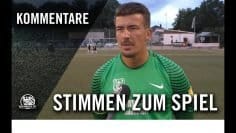 Die Stimmen zum Spiel | FC Eddersheim – FSV Friedrichsdorf (Testspiel)