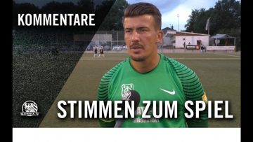 Die Stimmen zum Spiel | FC Eddersheim – FSV Friedrichsdorf (Testspiel)