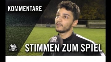 Die Stimmen zum Spiel | FC Eddersheim – SC Hessen Dreieich (Viertelfinale, Hessenpokal)