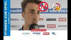 Die Stimmen zum Spiel | FC Eintracht Norderstedt – VfV Borussia 06 Hildesheim (31. Spieltag)