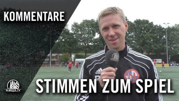 Die Stimmen zum Spiel | FC Eintracht Norderstedt U16 – Eimsbütteler TV U16