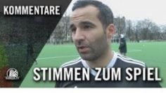 Die Stimmen zum Spiel (FC Eintracht Norderstedt – FC Teutonia 05, Vorrunde Mercado-Cup)