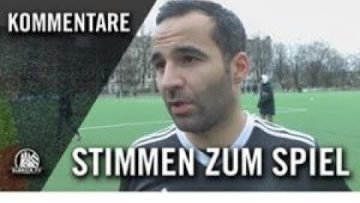 Die Stimmen zum Spiel (FC Eintracht Norderstedt – FC Teutonia 05, Vorrunde Mercado-Cup)