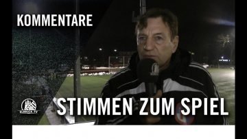 Die Stimmen zum Spiel | FC Eintracht Norderstedt U19 – TuS Osdorf (Testspiel)
