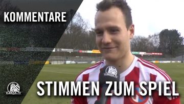 Die Stimmen zum Spiel (FC Eintracht Norderstedt – SV Meppen, Regionalliga Nord) | ELBKICK.TV