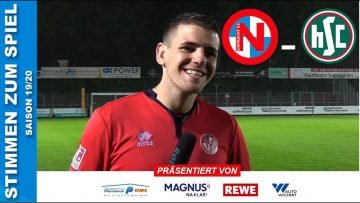 Die Stimmen zum Spiel | FC Eintracht Norderstedt – HSC Hannover (7. Spieltag, Regionalliga Nord)