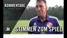Die Stimmen zum Spiel | FC Eintracht Norderstedt – SV Babelsberg 03 (Testspiel)