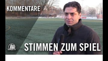 Die Stimmen zum Spiel | FC Eintracht Norderstedt – Altona 93 (Testspiel)