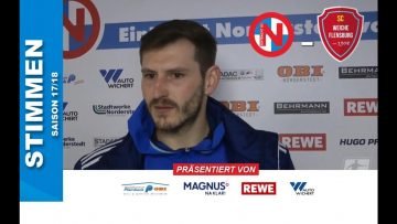 Die Stimmen zum Spiel | FC Eintracht Norderstedt – SC Weiche Flensburg 08 (Regionalliga Nord)