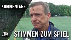 Die Stimmen zum Spiel (FC Eintracht Norderstedt – Rahlstedter SC, U19 A-Junioren, Regionalliga Nord)