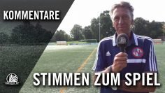 Die Stimmen zum Spiel (FC Eintracht Norderstedt – Rahlstedter SC, U19 A-Junioren, Regionalliga Nord)