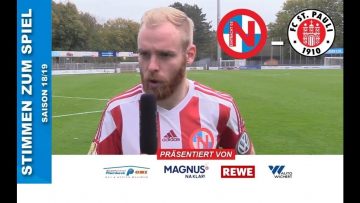 Die Stimmen zum Spiel | FC Eintracht Norderstedt – FC St. Pauli II (15. Spieltag, Regionalliga Nord)