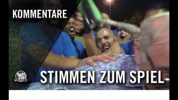 Die Stimmen zum Spiel | FC Fortuna Höchst – SFD Schwanheim (Kreispokal Maintaunus)
