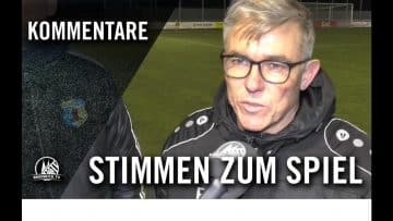 Die Stimmen zum Spiel | FC Germania Teveren – FC Viktoria Köln (Viertelfinale, Mittelrheinpokal)