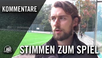 Die Stimmen zum Spiel (FC Germania Teveren – FC Viktoria Köln, 1. Runde, Bitburger-Pokal 2015/2016)