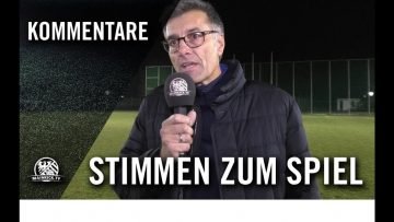 Die Stimmen zum Spiel | FC Germania Großkrotzenburg – SG Germania Klein-Krotzenburg (18. Spieltag)