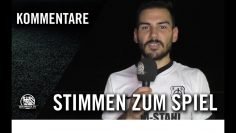 Die Stimmen zum Spiel | FC Germania Okriftel – FC Eddersheim (2. Runde, Kreispokal Maintaunus)
