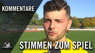 Die Stimmen zum Spiel | FC Grimma – Chemnitzer FC (3. Runde, Sachsenpokal)