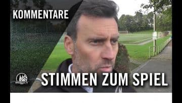 Die Stimmen zum Spiel | FC Hennef 05 – SV Bergisch Gladbach 09 (6. Spieltag, Mittelrheinliga)