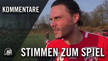 Die Stimmen zum Spiel (FC Hennef 05 – SV Breinig, Testspiel) | RHEINKICK.TV