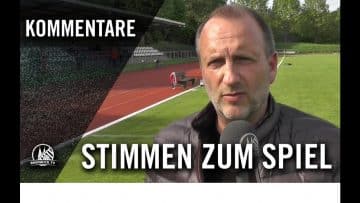 Die Stimmen zum Spiel | FC Hennef 05 – TV Herkenrath (25. Spieltag, Mittelrheinliga)