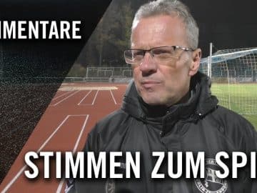 Die Stimmen zum Spiel | FC Hertha 03 Zehlendorf – BFC Dynamo (Achtelfinale, Pokal)