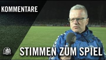 Die Stimmen zum Spiel | FC Hertha 03 Zehlendorf – SC Staaken (NOFV-Oberliga Nord)