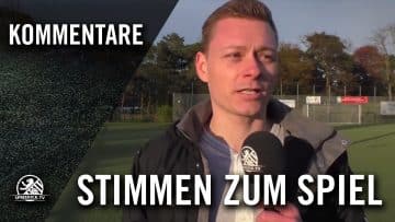 Die Stimmen zum Spiel (FC Hertha 03 Zehlendorf – Hertha BSC II, U15 C-Junioren)  | SPREEKICK.TV