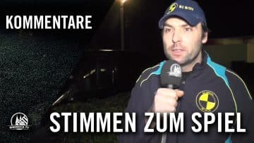 Die Stimmen zum Spiel (FC Hürth – SC Brühl, Testspiel)  | RHEINKICK.TV