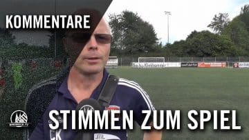 Die Stimmen zum Spiel  (FC Hürth II – DSK Köln, Testspiel)  | RHEINKICK.TV