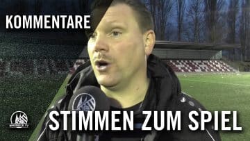 Die Stimmen zum Spiel (FC Hürth – Fortuna Köln, 2. Runde, Bitburger-Pokal 2015/2016) | RHEINKICK.TV