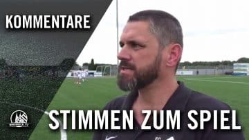 Die Stimmen zum Spiel (FC Inde Hahn – Hilal-Maroc Bergheim, Mittelrheinliga) | RHEINKICK.TV