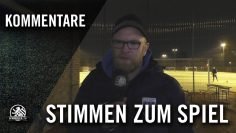 Die Stimmen zum Spiel | FC Internationale 1980 Berlin U17 – BFC Preussen U17 (3. Runde, Pokal)