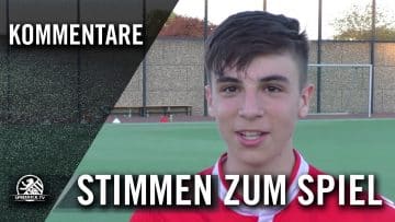 Die Stimmen zum Spiel (FC Internationale – 1. FC Union Berlin II, B-Junioren) | SPREEKICK.TV