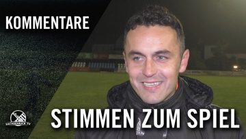 Die Stimmen zum Spiel | FC International Leipzig – FSV Zwickau (Viertelfinale, Sachsenpokal)
