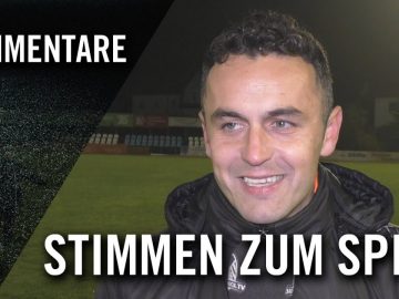 Die Stimmen zum Spiel | FC International Leipzig – FSV Zwickau (Viertelfinale, Sachsenpokal)