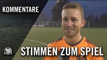 Die Stimmen zum Spiel | FC Italia Bensheim – FSG Bensheim (17. Spieltag, Kreisliga C Bergstraße)