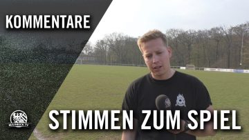 Die Stimmen zum Spiel | FC Juz Fechenheim – FC Gudesding