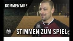 Die Stimmen zum Spiel | FC JuZ Fechenheim – FFV Sportfreunde 04 (Halbfinale, Kreispokal Frankfurt)