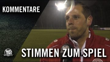 Die Stimmen zum Spiel (FC JuZ Fechenheim – SV Viktoria Preußen, Halbfinale, Kreispokal Frankfurt)
