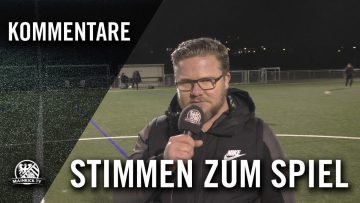 Die Stimmen zum Spiel | FC Kalbach – SpVgg 05 Oberrad | MAINKICK.TV