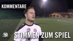 Die Stimmen zum Spiel (FC Kalbach II – FV 1920 Hausen, Kreisoberliga Frankfurt) | MAINKICK.TV