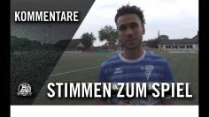 Die Stimmen zum Spiel | FC Kray – FSV Duisburg (Testspiel)