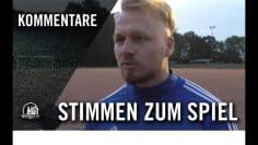 Die Stimmen zum Spiel | FC Leverkusen – Viktoria Köln II (27. Spieltag, Landesliga, Staffel 1)